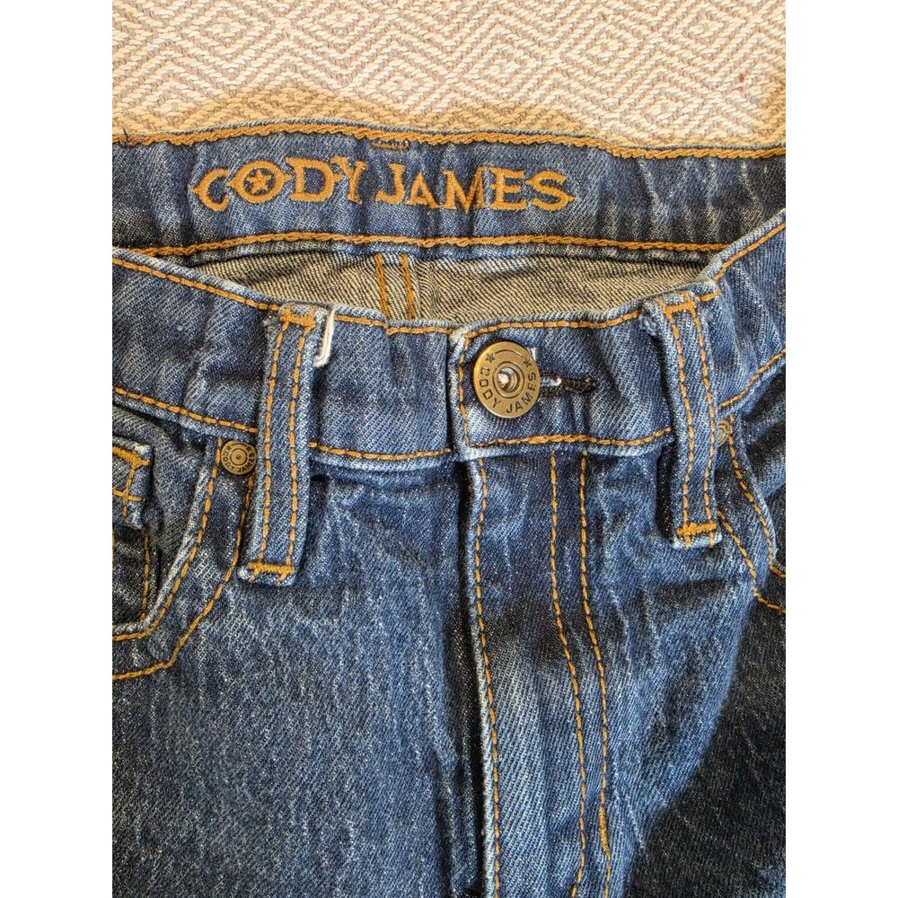 Cody James Boys Size 16 Bootcut Jeans Dark Wash Western Cowboy Denim Adjustable